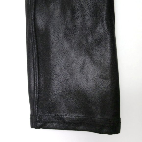 SPANX Faux Leather Leggings Black M - Picture 6 of 12
